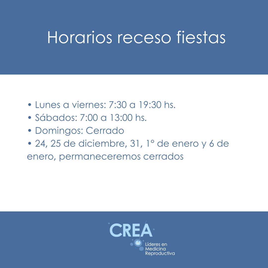Nuevos horarios del 26/12/2023 al 28/1/2024